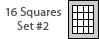 sixteen square set, number two